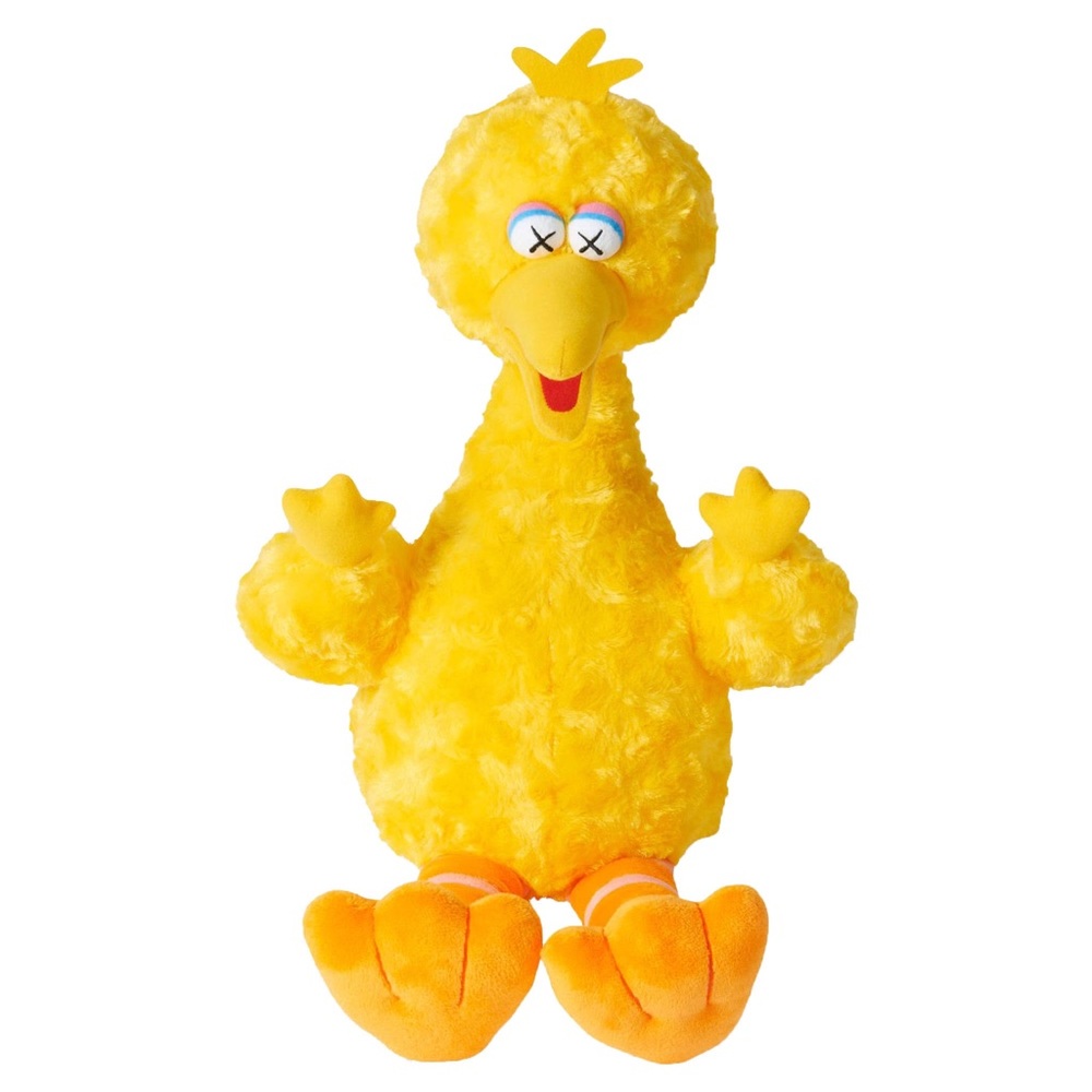 Kaws Sesame Street Uniqlo Big Bird Plush Toy